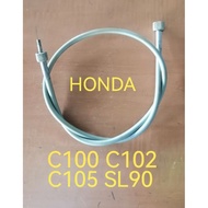 HONDA C100 C102 C105 SL90 NOS GENUINE SPEEDO METER CABLE MADE IN JAPAN LENGTH 81CM