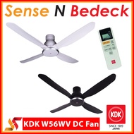 KDK W56WV 56 Inch DC Motor Ceiling Fan