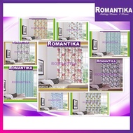Curtain Offer Up to 50% Romantika  Ready Stock Curtain Langsir Hook Cangkuk Decal Series Door Pintu Curtain Langsir Murah 140cmX260cm 高品质窗帘大减价