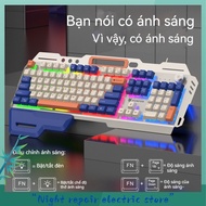 Gaming Esports Keyboard Dazzle Silver Fox K90 Mechanical Keyboard, Gaming Esports, Glowing Computer,