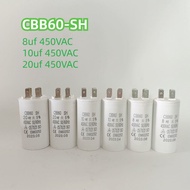 COD-Cbb60 8uf 10uf 20uf 450VAC AC Motor Running Capacitor Water Pump Coffee Machine Treadmill High Q