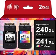 240XL 241XL Ink Cartridge Replacement for Canon Printer Ink 240 241 PG-240XL CL-241XL Combo Pack Com