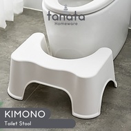 [TANATA]KIMONO Simple Healthy Toilet Stool Easy Healthy Toilet Stool Toilet Footrest Aesthetic Bathroom Minimalist Toilet Stool