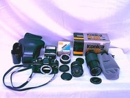 KONICA–Autoreflex TC單眼相機等中古機出售