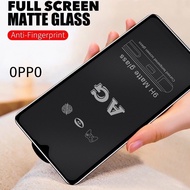 Oppo F5 F7 F9 F11 Pro A53 A54 A73 A31 A83 A59 Gaming AG Matte Clear Full Screen Protector Tempered Glass