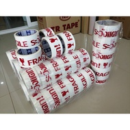 Pp Printed Tape Attached To The Box "Beware Of Broken" FRAGILE Size 2 Inches x 45 Yards 1 Case 72 Ro