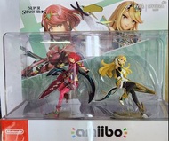 全新switch amiibo Pyra &amp; Mythra 焰/光 異度神劍 大亂鬥 xenoblade super smash bros