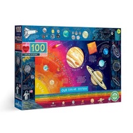 eeBoo 100片拼圖 - 太陽系 Solar System 100 Piece Puzzle