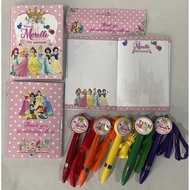Personalized Disney Princess Themed Party Needs and Give Aways