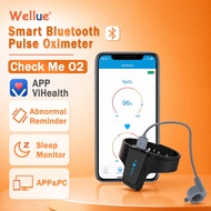 Wellue Checkme O2 Wrist Oxygen Monitor Medical Portable Oximetry  Device Sleep Apnea Monitor