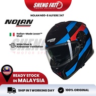 NOLAN N80-8 ALFIERE 347 Helmet Full Face Helmet Motor  Full Face Original Superbike SIRIM Intercom S