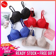 sexy bra ☚KM Women Luscious Attraction Size 34-38 Ready Stock With Under Wire Bra Lingerie [L27144]♖