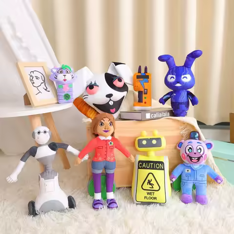 New FNAF Security Breach Ruin Plush Toys Cute Soft Stuffed Anime Game Home Decor Dolls For Kid Birth