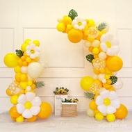 Season Graduation Orange Yellow Balloon Scene Classroom Decoration Elementary School Graduation Our 