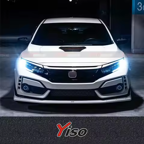 Suitable for TypeR Civic FK8 Mugen Front Spoiler carbon fiber Modified encirclement Mugen front lip