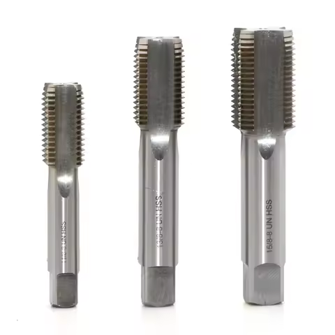 1pc Thread Tap Right Hand Screw Tap Drill 1 5/8-8UN 1 3/8-8UN 1 1/8-8UN HSS Machine Plug Tap Drill T