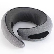 360° U-Shaped Neck Pillow Memory Foam Cervical Collar Support Car Flight Head Rest Bantal Leher 护颈枕