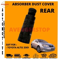 TOYOTA ALTIS 2001 REAR ABSORBER DUST COVER 100% NEW