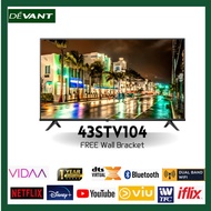 DEVANT 43STV104 43 inch Full HD Smart TV - Netflix, Disney+ and FREE Wall Bracket