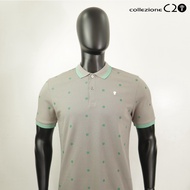 COLLEZIONE C2 Regular Fit 21MT1K089 Platinum Pique Polo Shirt Wear Men Key logo Filipino Made.