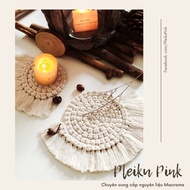 [Super Hot] Coasters - Handmade - PLEIKU PINK - LL01
