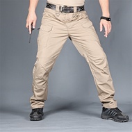 กางเกง tactica IX7กางเกงผู้ชายIX7 Militar Tactical Cargo OUTDOORS กางเกงสำหรับต่อสู้SWAT Army กางเกงยุทธวิธี