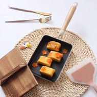 AT-🚀One Piece Dropshipping Tamagoyaki Frying Pan Non-Stick Smokeless Pan Square Pan Frying Pan Medical Stone Frying Pan