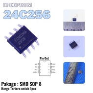 AT24C256 EEPROM SMD 256Kb Patch SOP-8 I2C SMT Memory AT24C256 AT24C256N 24 C 256 24C256 FT24C256