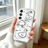 1pc Painted Duck Pattern Phone Case Compatible With Honor X9C/X9B/X9/X8B/X8A/X8/X8C/X7B/X7A/X7/X7C/X