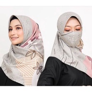 produk Hijab Jilbab Segiempat Motif Syar'i Premium Ukuran 130 x 130