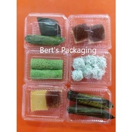 OPS-H3 Bekas Kuih with Lock ±50pcs-100pcs  / Bekas Kuih Nyonya / Bekas Ondeh-Ondeh / Tart Box / Anti