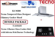 TECNO HOOD AND HOB FOR BUNDLE PACKAGE ( KA 9688 &amp; T23TGSV ) / FREE EXPRESS DELIVERY