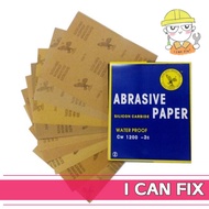 Sand paper Waterproof Sand paper / Kertas Pasir / Silicon Carbide Sandpaper