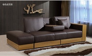 Fabric sofa bed Japanese multi-functional sofa bed can be machined double small folding sofa bed
