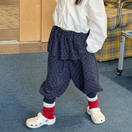 [7085] 2026 Spring New Style Children's Korean Style Cuffed Sweatpants Casual Pants