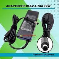 Adapter hp 19V 4.74A 7.4x5.0mm 90W 90Watt Compaq 6530B 2560P 8450p CQ40 Pavilion DV3 DV4 hp compaq P