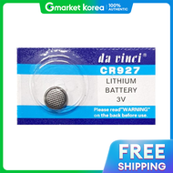 Coin Battery 3V Lithium Battery Hitaka CR927 10 Pieces