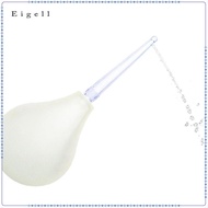 [Eigell] 224ml Men Women Enema Bulb Clean Anal Silicone Douche with Nozzle Set White