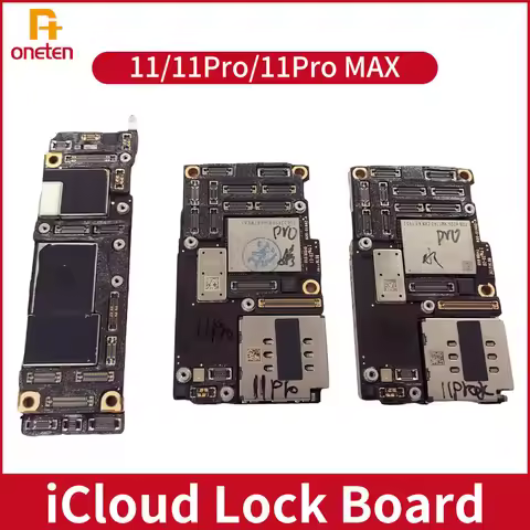 ID ICloud Motherboard For iPhone X 11 11Pro 11Promax Logic Board Power On Complete LCD Test Motherbo