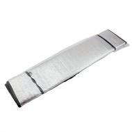 TEMU 1pc Car Accessory Sunshade, Single-sided Silver Reflective Uv Protection, 130*60cm/51*24inch, F