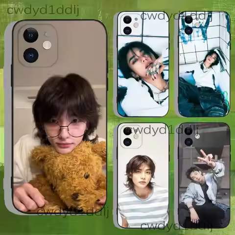 S-SKZ H-Hyunjin GIANT Phone Case For iPhone 17,16,15,11,12,14,13 Pro Max Mini XS,XR,7 Plus 16E Air S