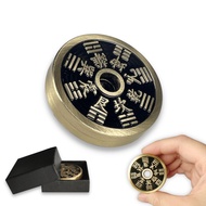 Haptic Coin Fidget Slider Fidget Coins EDC Fidget Lucky Coin Metal Fidget Toys for Adults ADHD Birth