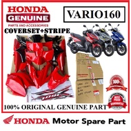 (100% ORIGINAL) HONDA VARIO160 COVER SET + STRIPE // 06900-K2S-M10Z COVERSET BODYSET BODY SHOOT SUIT