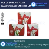 Snack Box 12x12 12x14 12x16 Flower Motif Bread Cake Box Size 12 x 12 12 x 14 12 x 16