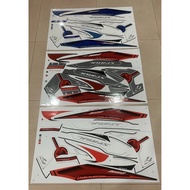 Yamaha LC135 V1 (7) "SPARK" Sticker Thailand - Body Stripe Stiker Strike