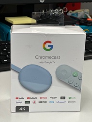 Google Chromecast with google TV (4K) 藍色