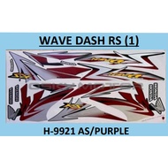 Honda🌟 Wave Dash RS 110 V1 ( 1 ) 🌟Body Sticker