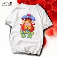 T-Shirt CNY 2021 - HoCha89 - High Quality Chain Collar Sewing (Real Pictures)