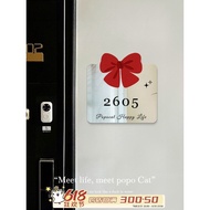 Acrylic house number number plate Upgraded version 入户门牌 家用号码牌数字 E4