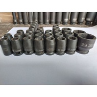 Kokon-Japan/ Kennedy-England 1/2" IMPACT SOCKET [6PT] 10mm- 29mm